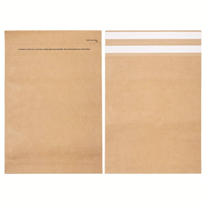 paper envelopes with double tear strips